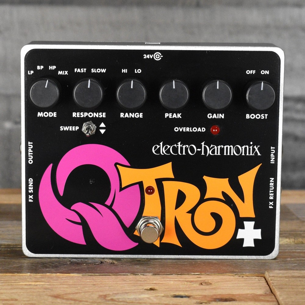 Electro-Harmonix Q-Tron Plus Envelope Filter with Effects Loop