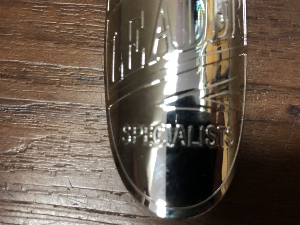 Leader Bikes Headbadge NOS