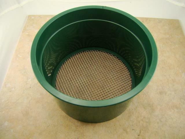 Stackable Mini 5" 10 Mesh Screen -Gold Panning - Prospecting - Mining-Stainless