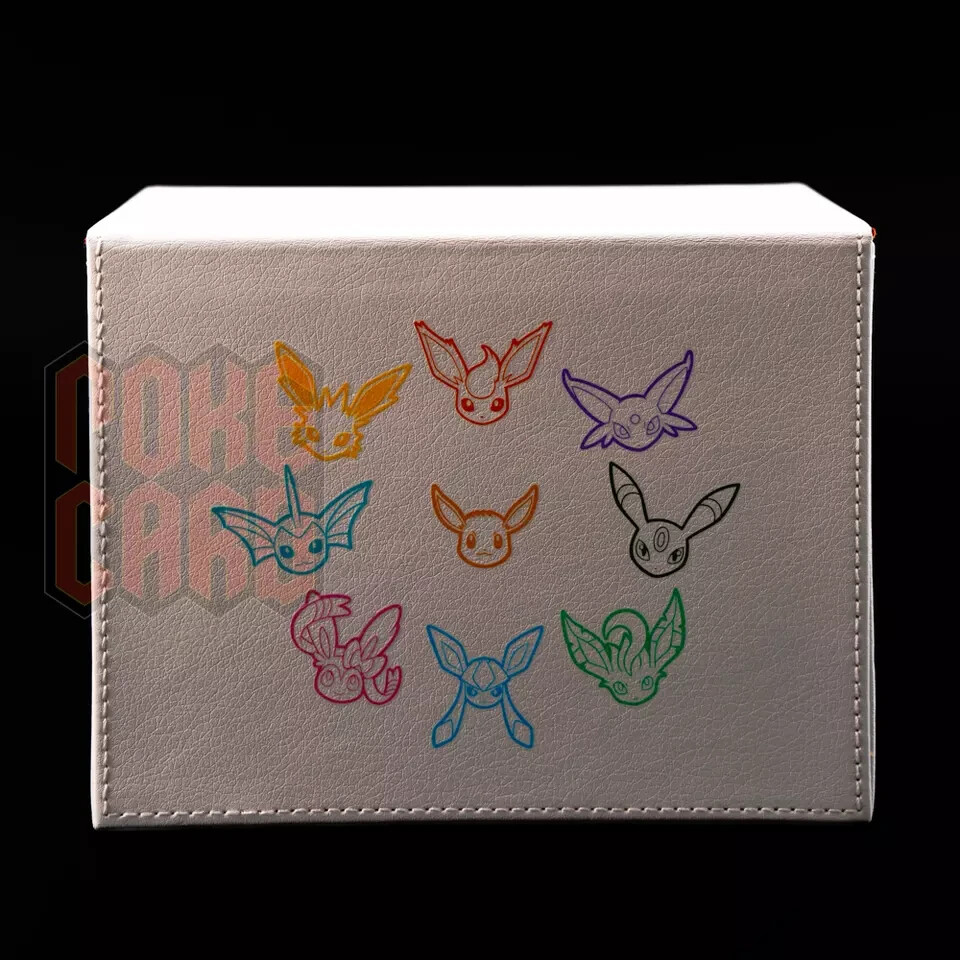 Pokemon S-Chinese EEVEE Playmat+Card deck box+Storage box+DIce+Damage Counters