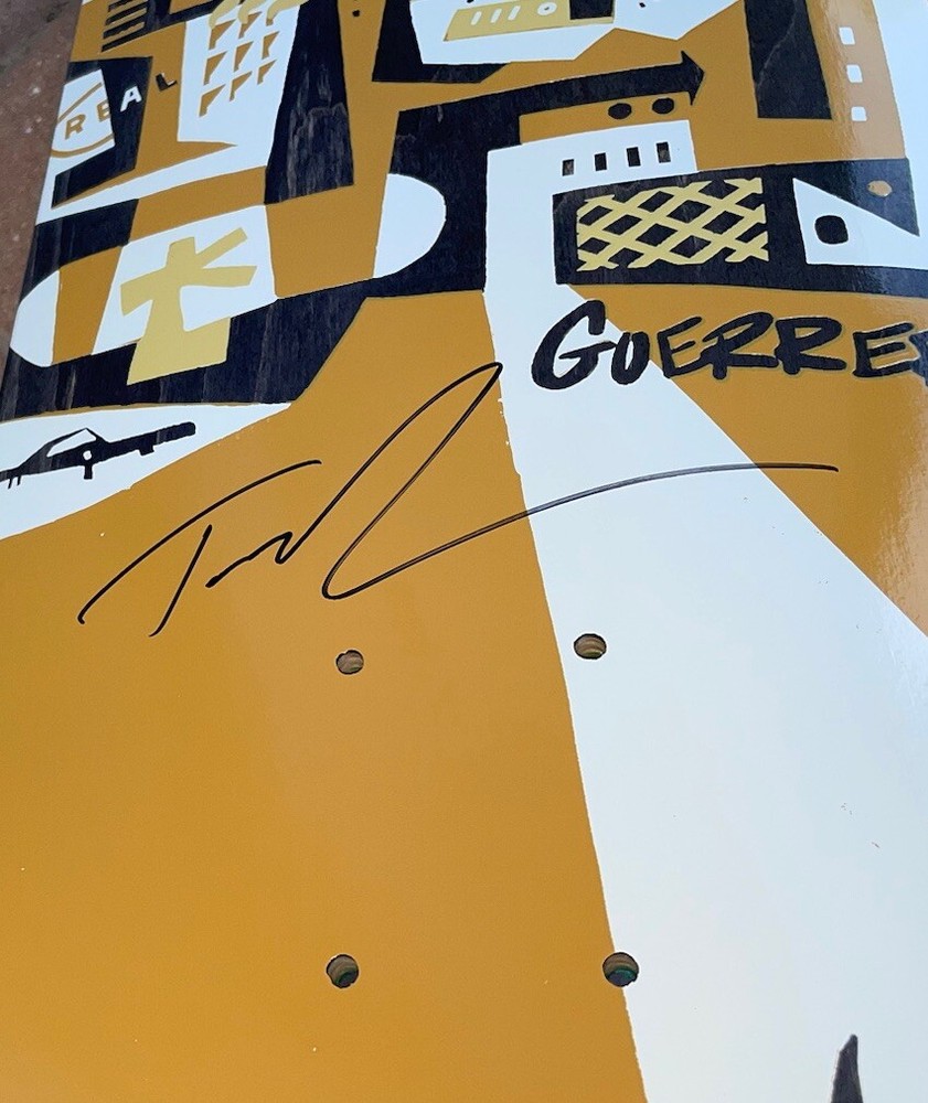 Tommy Guerrero Signed Skateboard Deck