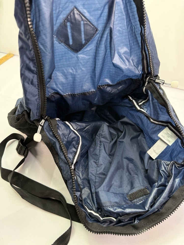 J. Crew Navy Lightweight Backpack Packable for Travel Hiking