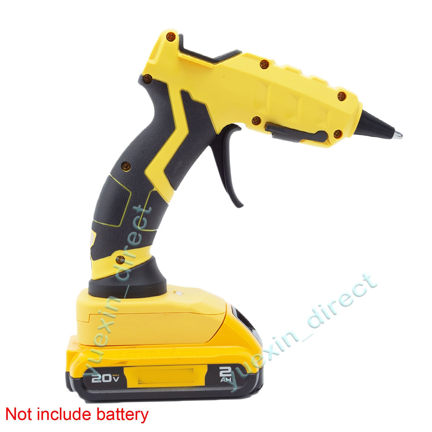 Cordless Hot Melt Glue Gun For Dewalt 20V Max Battery Crafts & Tools DIY Tool US