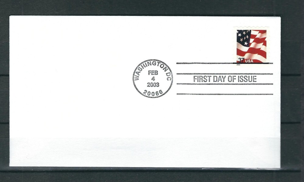 USA SC # 3637 Flag FDC . Ready for cachet....