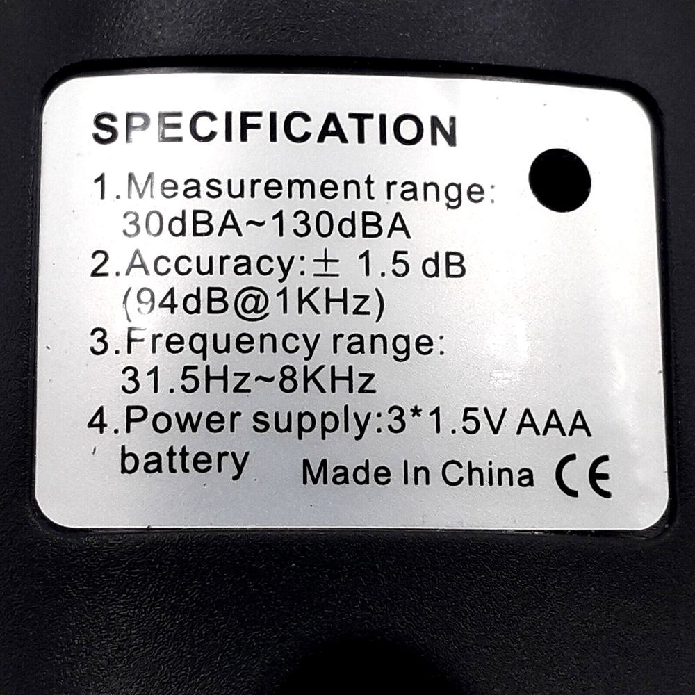 MeterK MK09 Sound Level Meter Decible MeterTested - Working