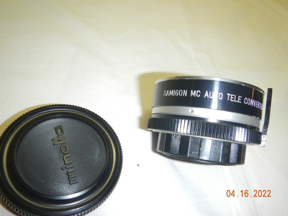 SAMIGON MC AUTO TELECONVERTER FOR MINOLTA