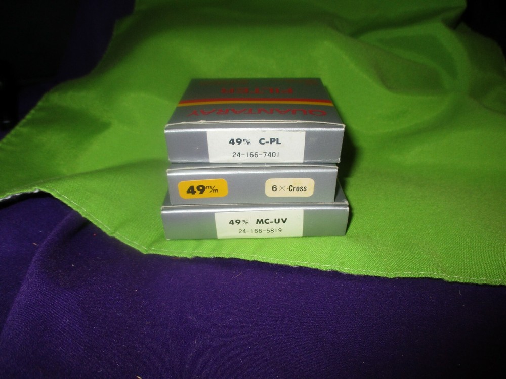 Quantaray Filters Set of 3