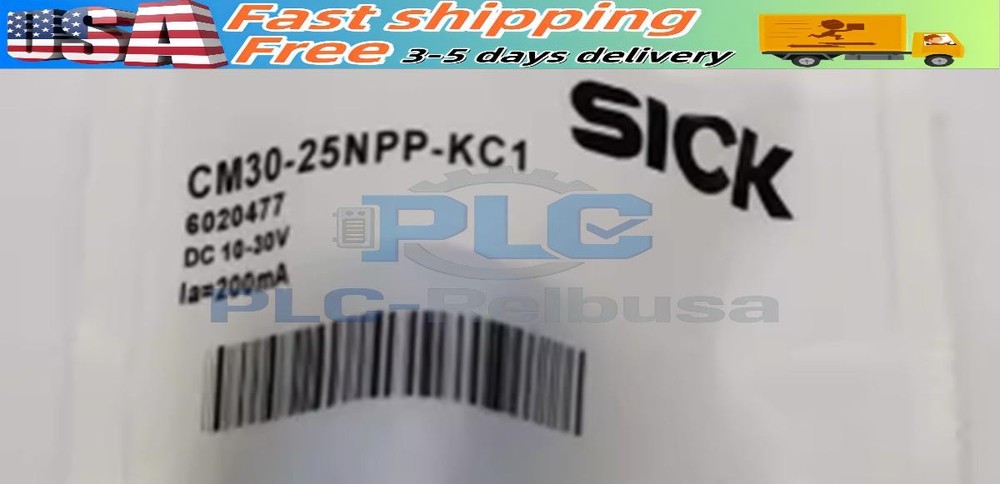 NEW SICK CM30-25NPP-KC1 PLC CAPACITIVE PROXIMITY SENSOR SWITCH