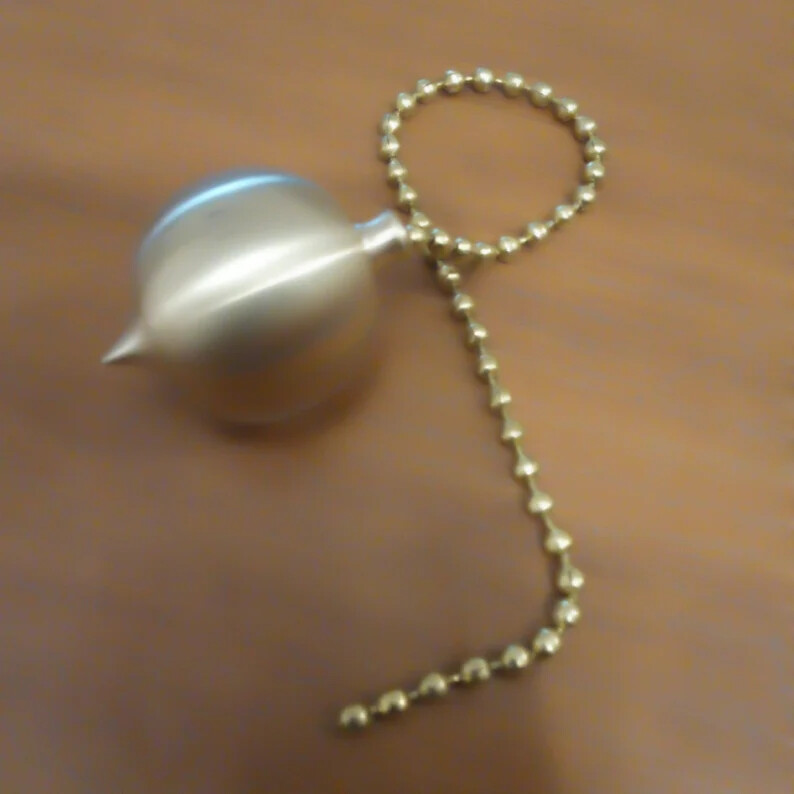 Chambered Pendulum Brass Dowsing Pendulum Handmade Healing Dowsing