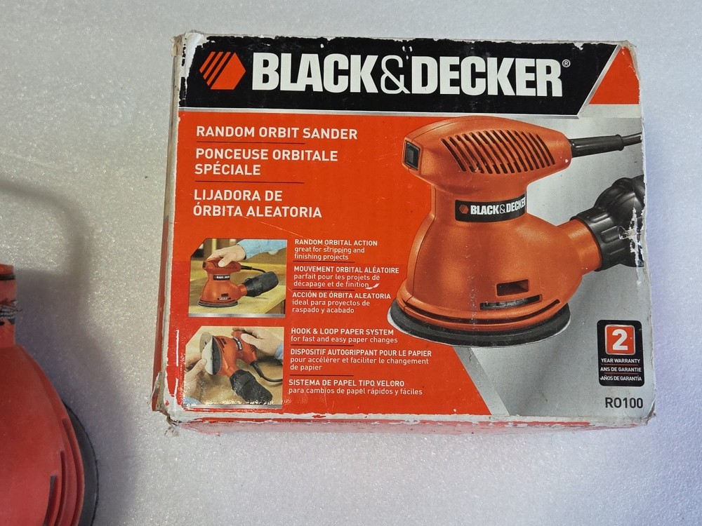Black + Decker BDERO100 5 in. Random Orbit Sander