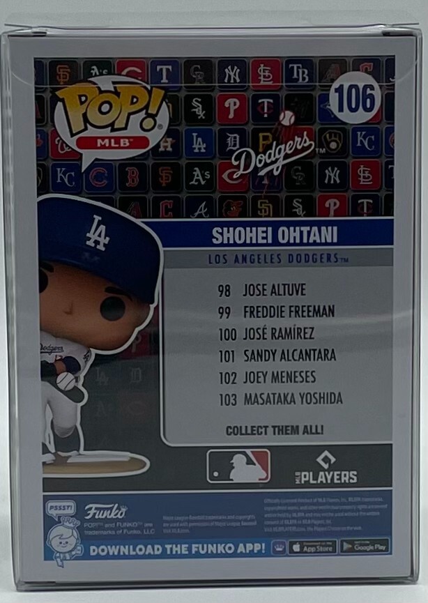Funko Pop! MLB Shohei Ohtani #106 LA Dodgers W/Protector - IN STOCK/ON HAND RTS