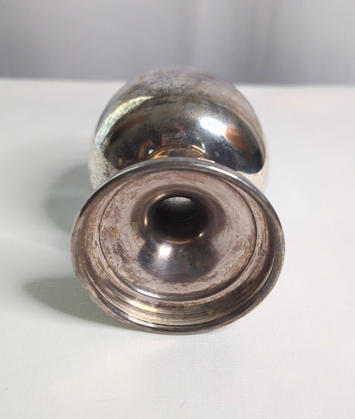 Silver Plated Goblet Brandy Snifter