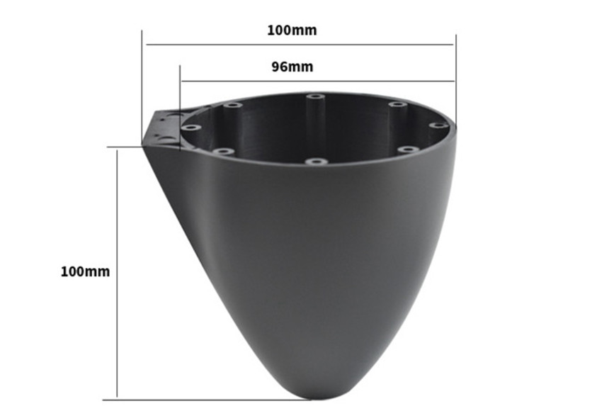 Tweeter & Midrange Speaker Pods Pair A Pillar Dash Mount Mids Highs ABS Plastic