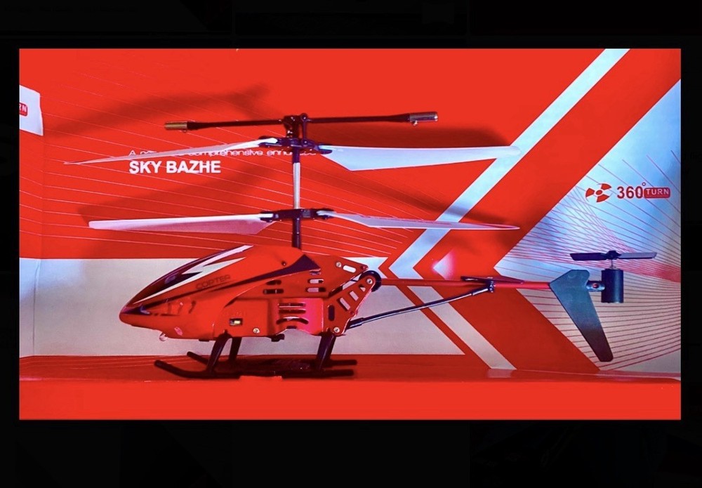 Sky BAZHE 360° Eversion Rechargeable Helicopter Enhanced CHO37 Full 3D Flight