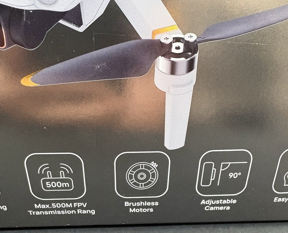 Snaptain Drone - P30 Pro 4K Camera GPS and Remote Controller, Case, Extras