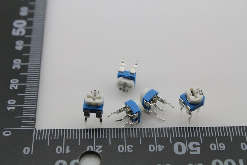 10pcs 1M ohm 1M R Trimpot Trimmer Pot Variable Resistor horizontal type 105