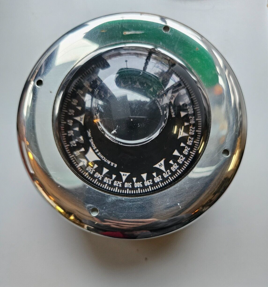 Vintage Compass E.S. Ritchie & Sons Inc Pembroke, Mass