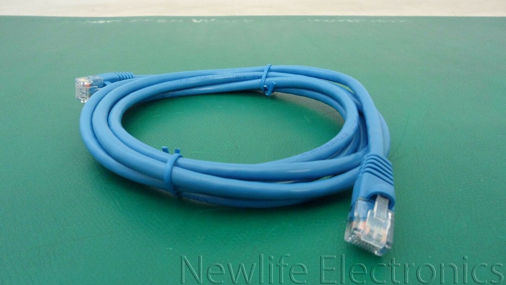 *New* Generic 164469-F3 10 ft. Blue CAT5 Ethernet Network Patch Cable