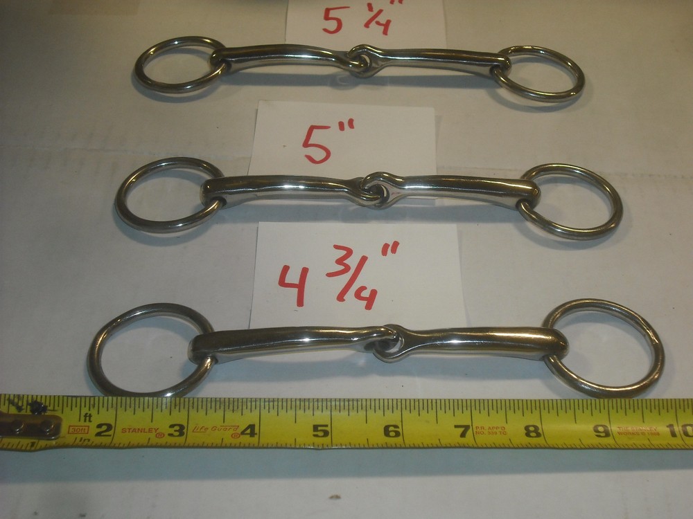 Loose Ring Snaffle Horse Bit Stainless Steel