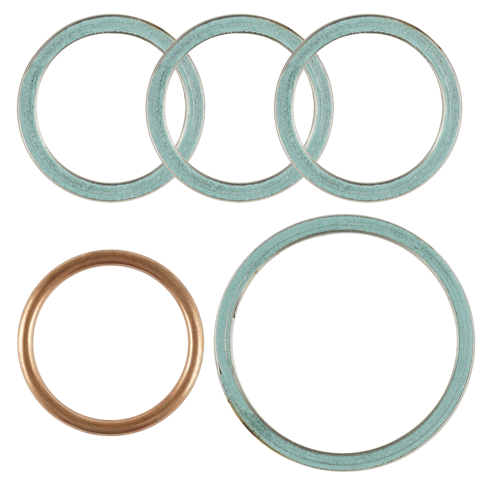 Caltric Exhaust Muffler Silencer Gasket Kit For Kawasaki Teryx KRF800 2014-2022