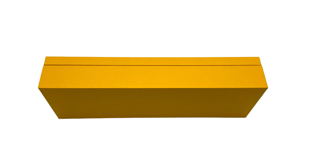 Goldsmiths Rectangular Black /White / Yellow Prestige Watch Box Presentation Set