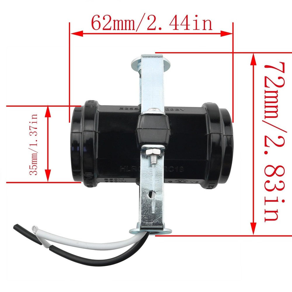 Double Bulb Socket CHENJIN 2-Light Medium Base E26 Phenolic Double Light Sock...