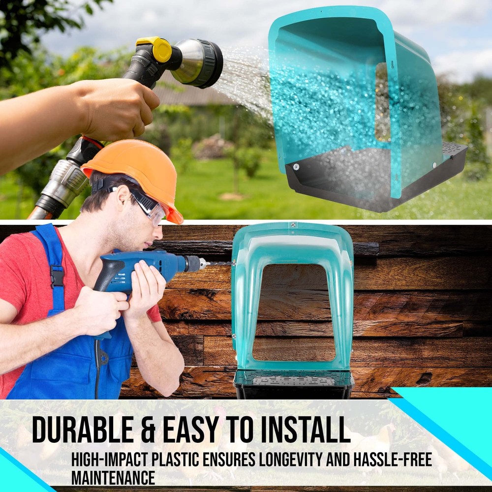 Nesting Boxes for Chicken Coops | Roll Away Hen House for Laying Eggs | Durab...