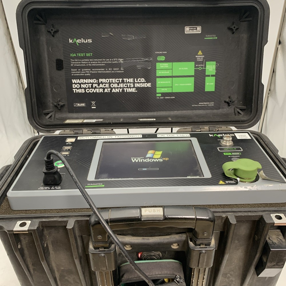 Kaelus IQA-700LB Passive Intermodulation (PIM) Test Set. Needs Calibration