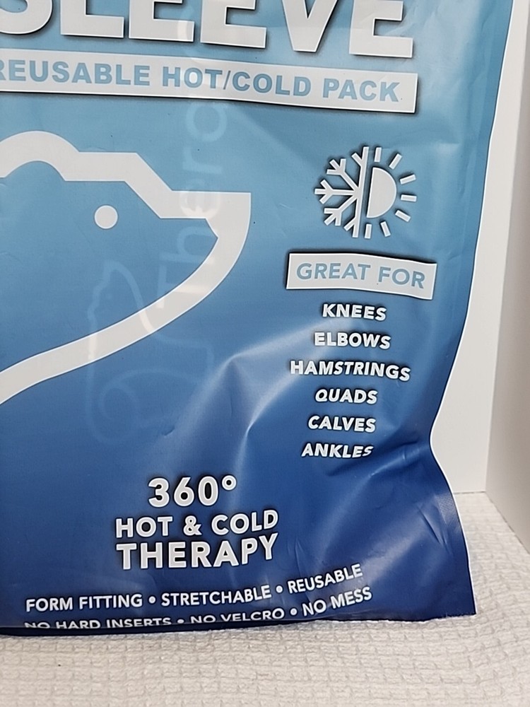 TheraICE Hot & Cold Compression Sleeve New Reusable Medium