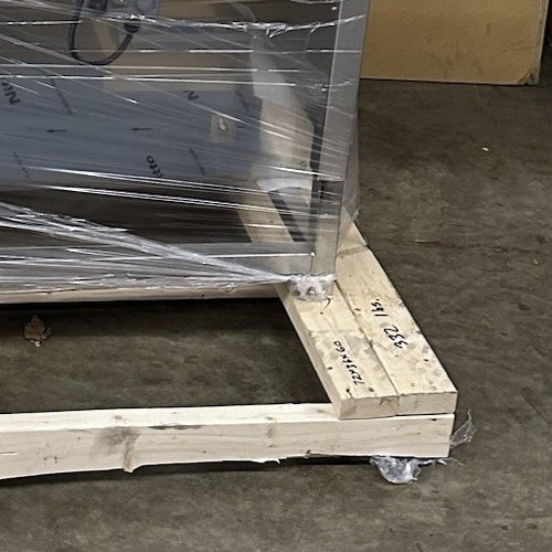 Stainless Steel Adjustable Height Workbench Ventilated Backdraft Table 48"