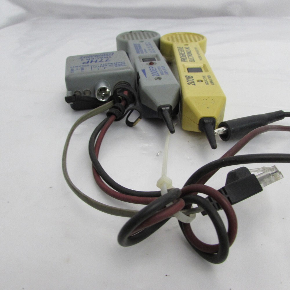 Progressive Electronics 200EP 200B Inductive Amplifiers 77HP Tracer 2 - Untested