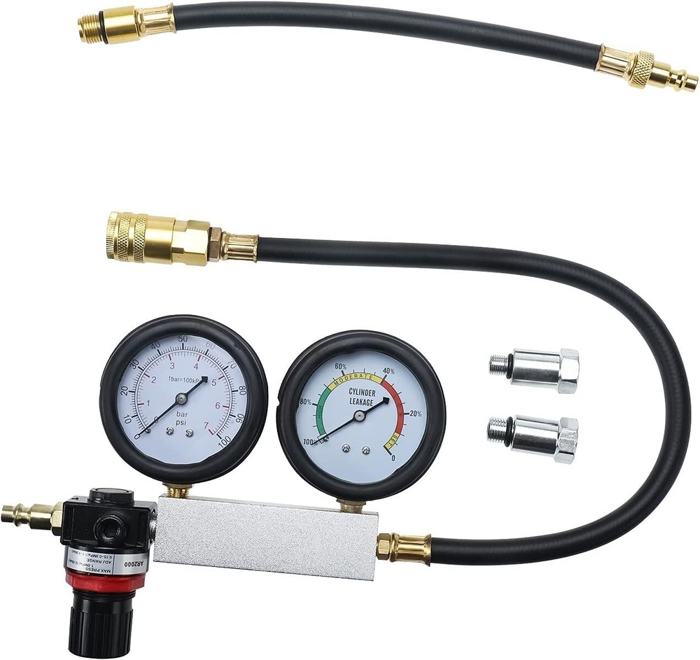 Cylinder Leak Down Tester Petrol Engine Compression Leakage Leakdown Detector