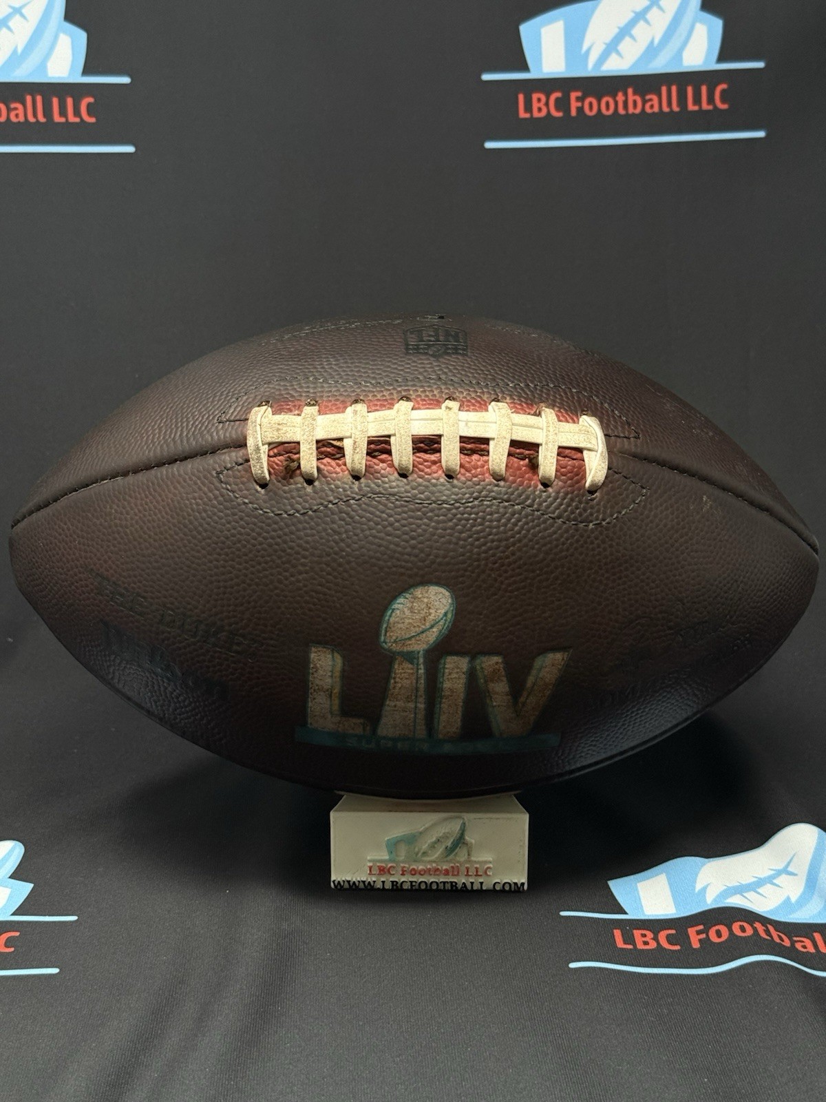 San Francisco 49ers Game Issued Super Bowl LIV Game Ball# 095 w/ 49ers COA