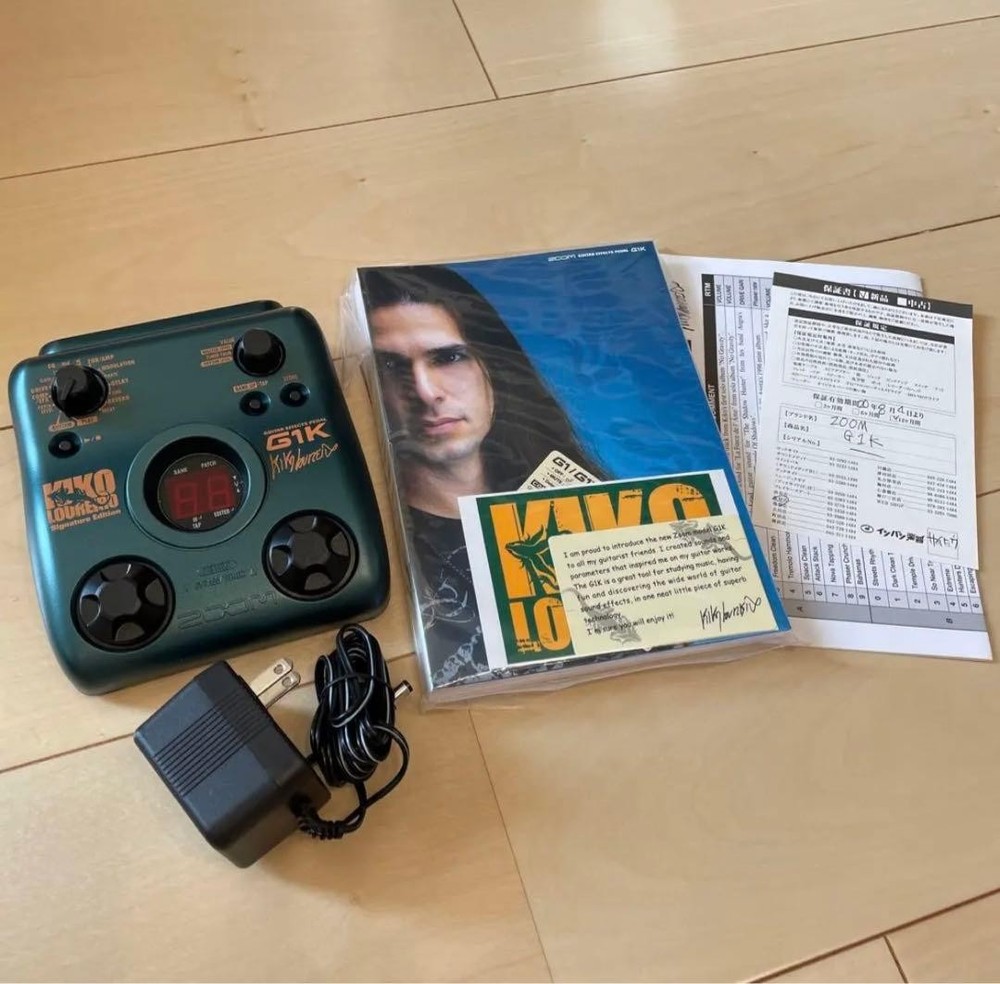 ZOOM G1K Kiko Loureiro Model Near Mint