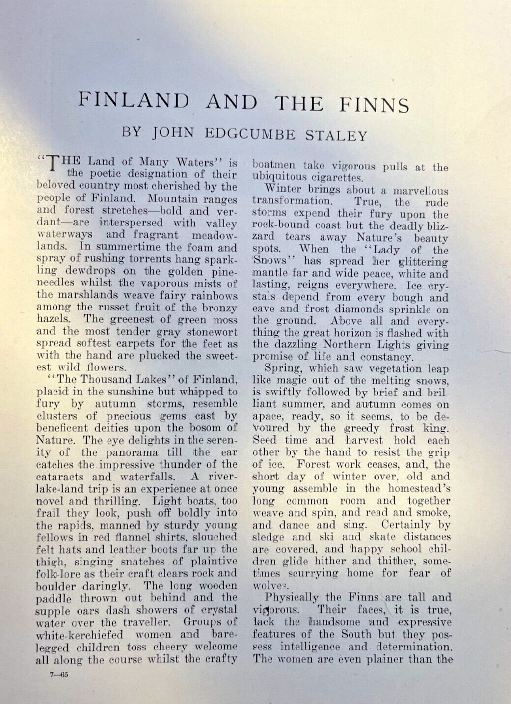 1912 Finland Helsingfors illustrated