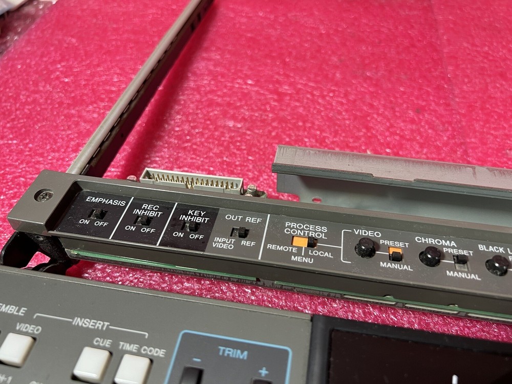Sony DVW-A500P DIGITAL VIDEOCASSETTE RECORDER ''Button panel''