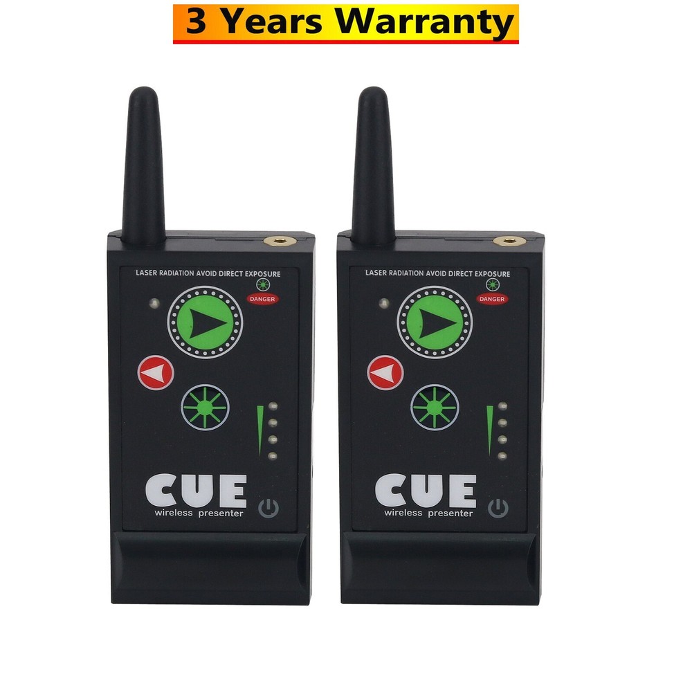 Super Cuelight Presenter Remote 1Receiver & 2Transmitters For PPT Presentation