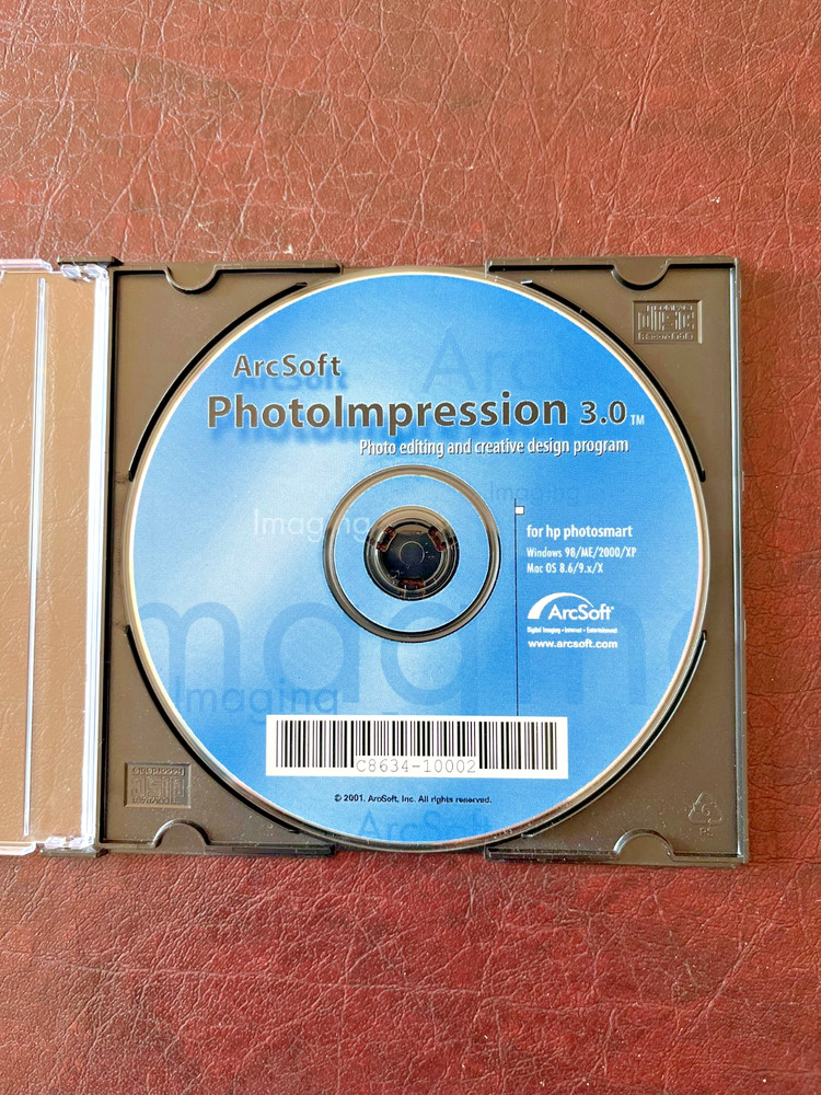ArcSoft PhotoImpression 3.0 Photo Editing & Creative Design Program, CD