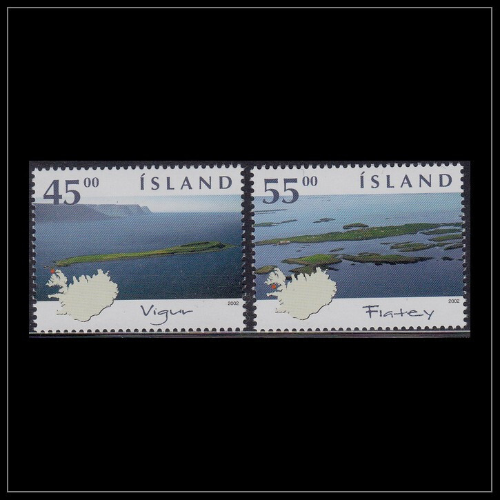 Iceland - 2002 (947-948) Mint never Hinged