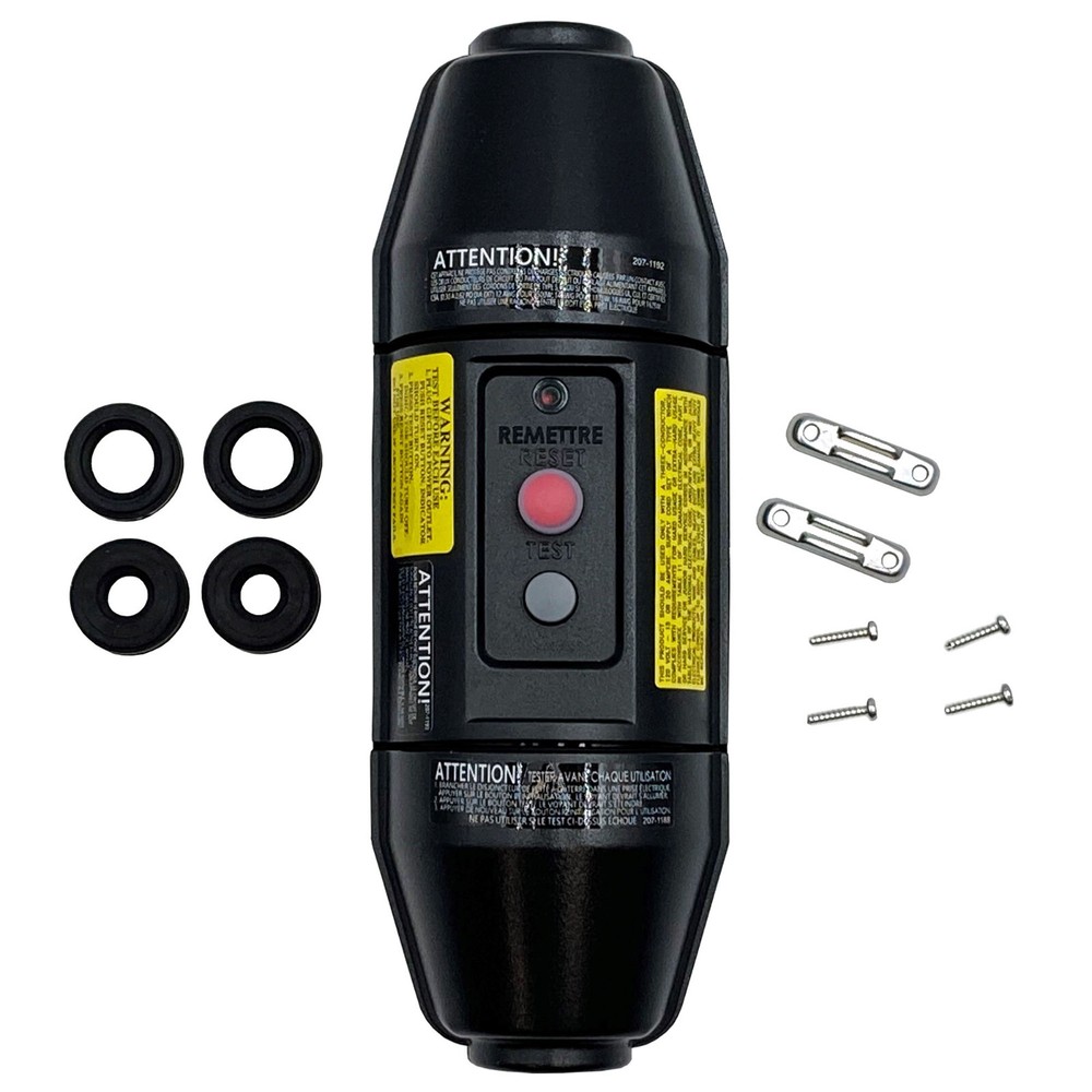 Line and Load Side Inline User Replaceable GFCI 20 AMP - Tower Manufacturing