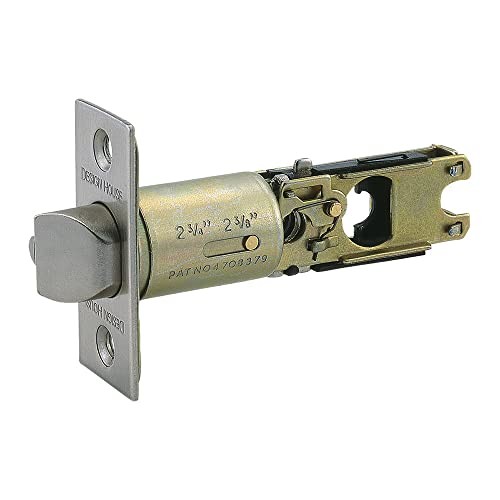 2-Way Replacement Entry Latch 790782 Square Corner Satin Nickel