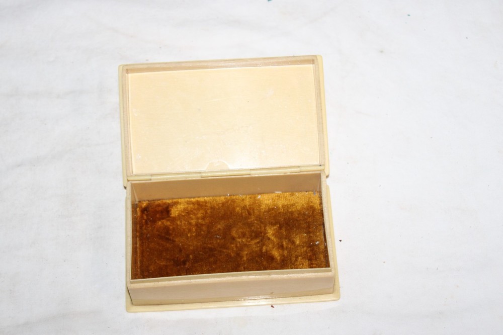 Vintage Celluloid Gillette Razor Box Holder