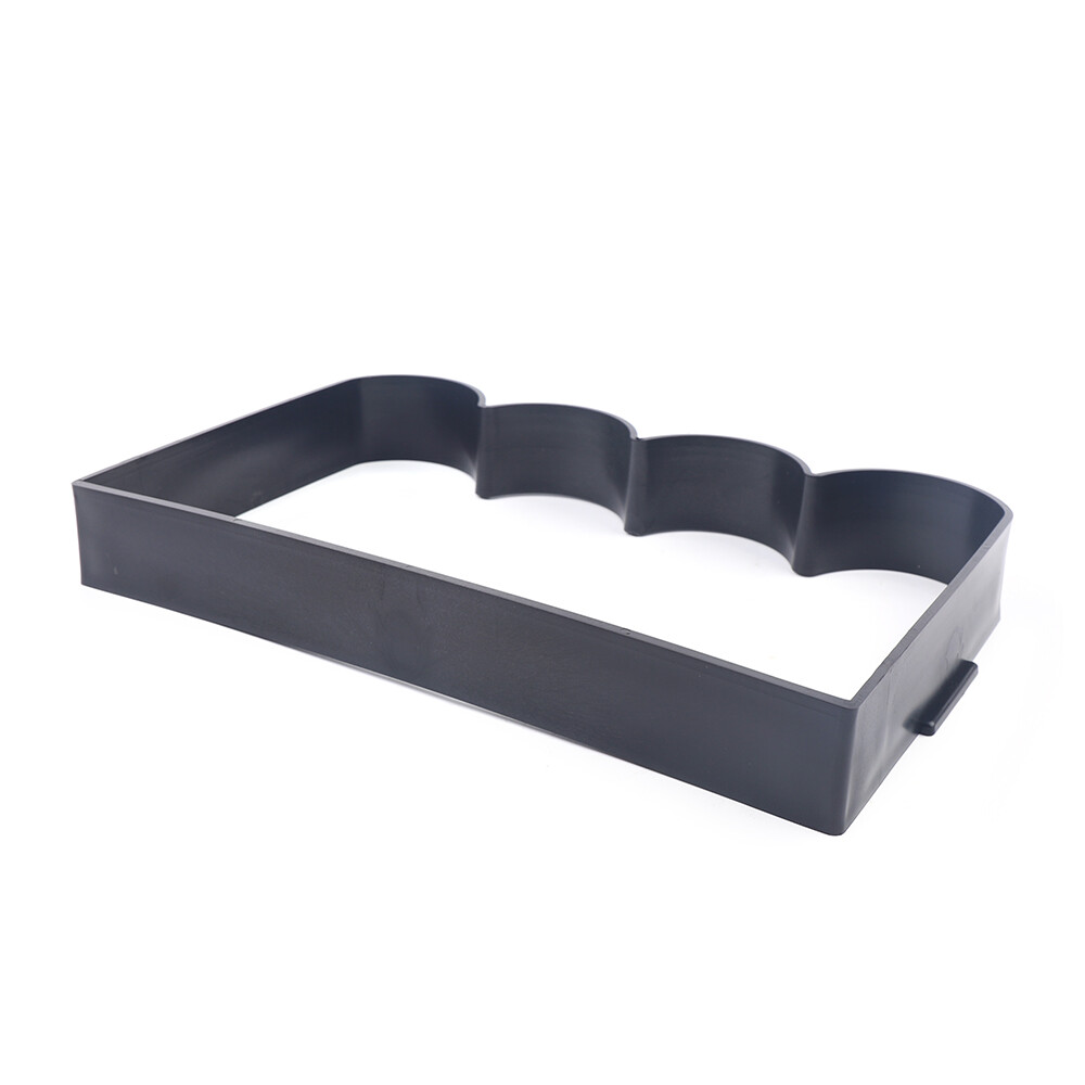 DIY Garden Fence Concrete Mold for Sidewalks & Pathways