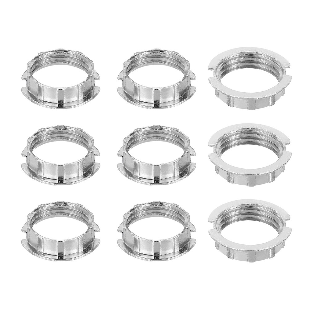 9 Pcs G9 Light Socket Rings Metal for 3/4in Thread Diameter G9 Socket(Small)