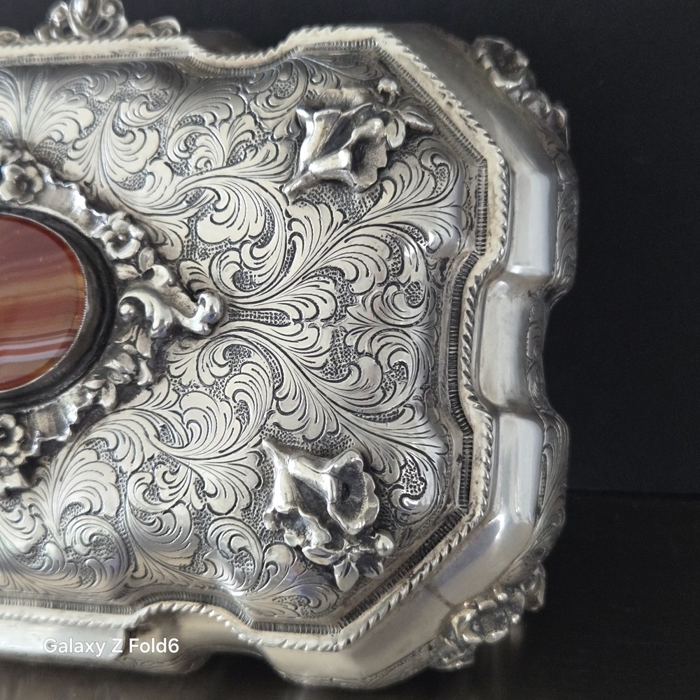 Fine Italian 800 Silver Box