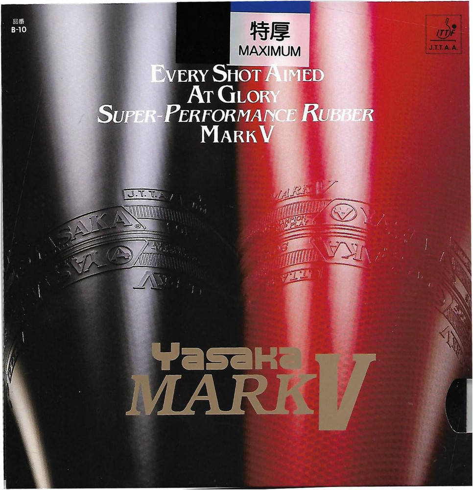 Mark V,Black,Max Table Tennis Rubber