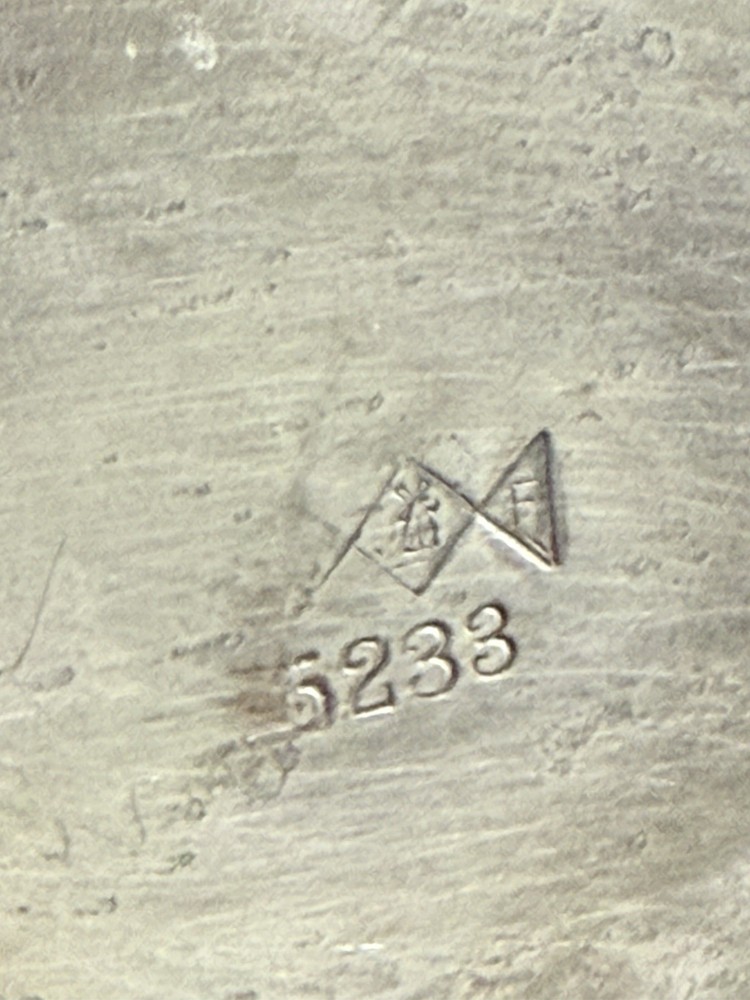 antique silver-plated teapot 5233 Vj02