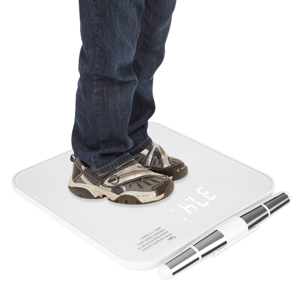 Intelligent Electronic Weight Scale 8 Eletrode Body Fat Scale Memory Function US