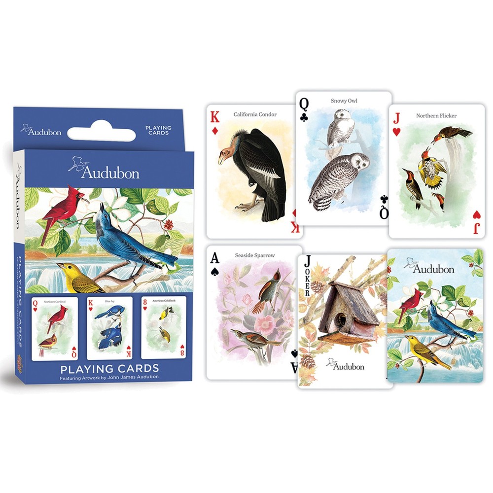 MasterPieces - Audubon Playing Cards - 54 Card Deck