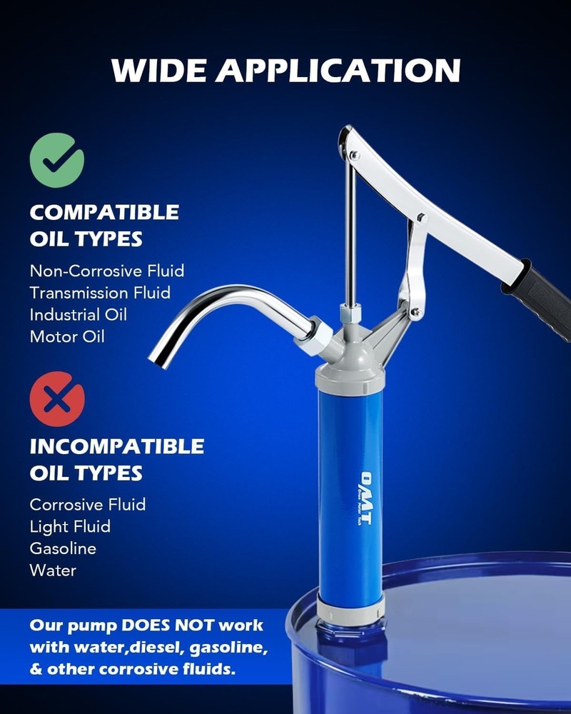 Versatile Fluid Transfer Pump for Home & Garage